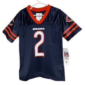 NFL Chicago Bears Moore #2 Jersey XS 4/5 Boys Team Apparel Navy & Orange
